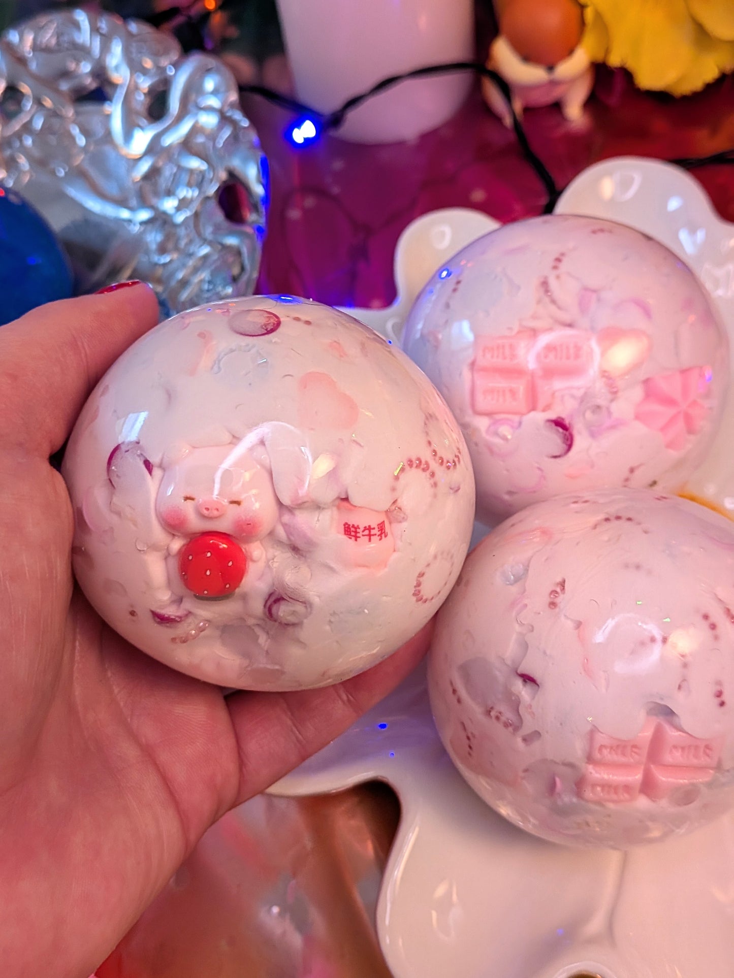 Cutie Kawaii Crunch Squishy Toy | Handmade Asmr Stress Ball | Stress Relieving Crispy Fidget