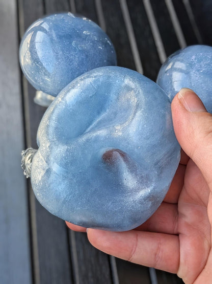 Silky Pearl Squishy Toy | Handmade Coconut Oil Stress Ball | Stress Relieving Firm Fidget