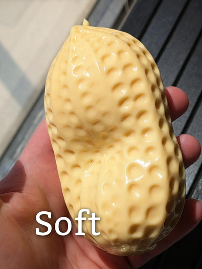Fresh Dough Peanut Squishy Toy | Soft Slow Rise Fidget Squeeze Ball