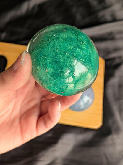 Silky Pearl Squishy Toy | Handmade Coconut Oil Stress Ball | Stress Relieving Firm Fidget