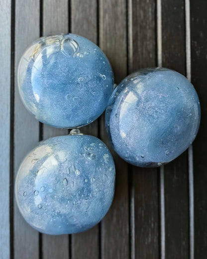 Silky Pearl Squishy Toy | Handmade Coconut Oil Stress Ball | Stress Relieving Firm Fidget