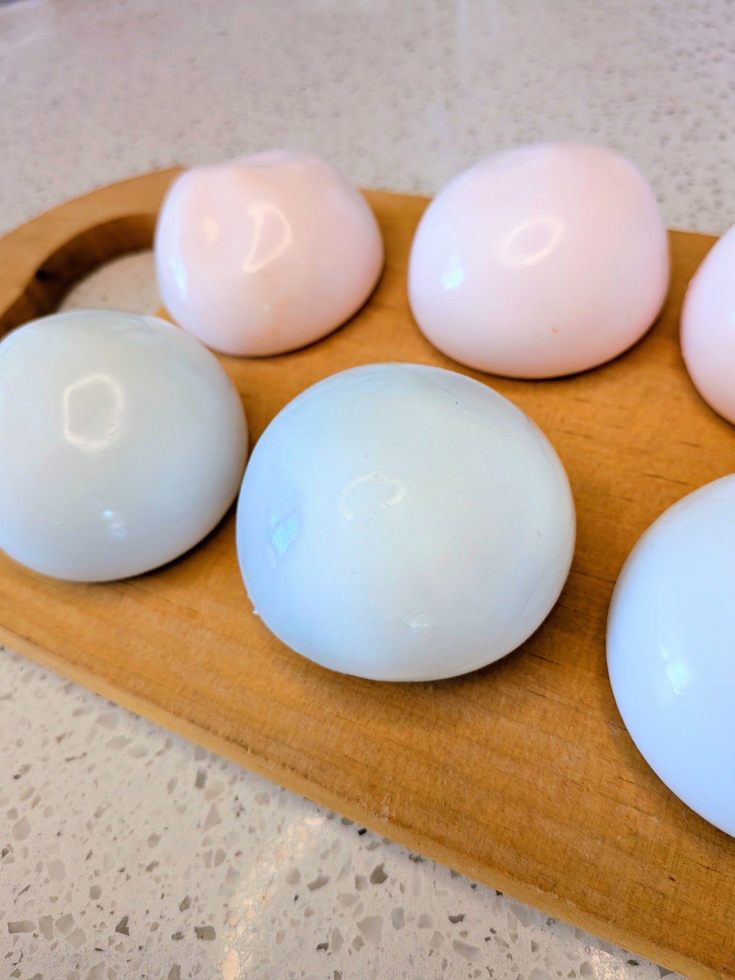 Sticky Milk Bun Squishy Toy | Handmade Fruit Stress Ball | Stress Relieving Food Fidget