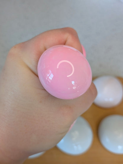 Sticky Milk Bun Squishy Toy | Handmade Fruit Stress Ball | Stress Relieving Food Fidget