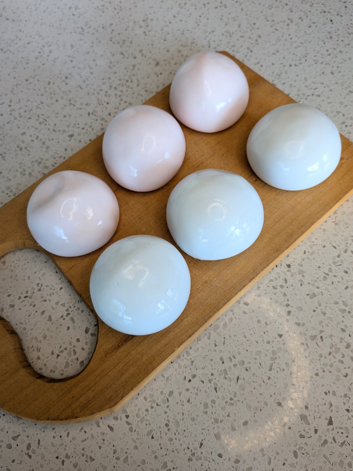 Sticky Milk Bun Squishy Toy | Handmade Fruit Stress Ball | Stress Relieving Food Fidget