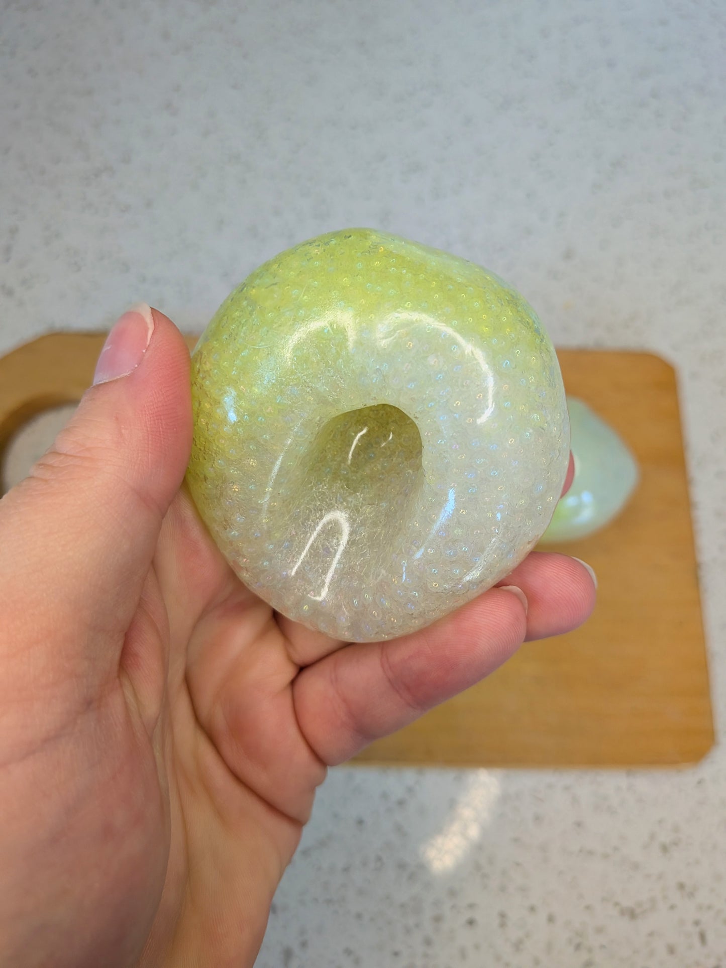 Key Lime Slushy Squishy | ASMR Slushie Fidget | Food Stress Ball