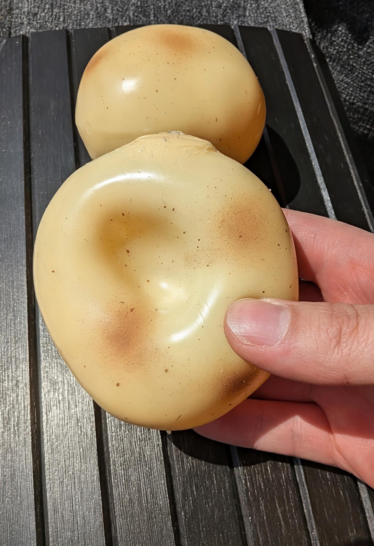Potato Coconut Oil Stress Ball | Handmade ASMR Squishy Toy | Stress Relieving Food Fidget