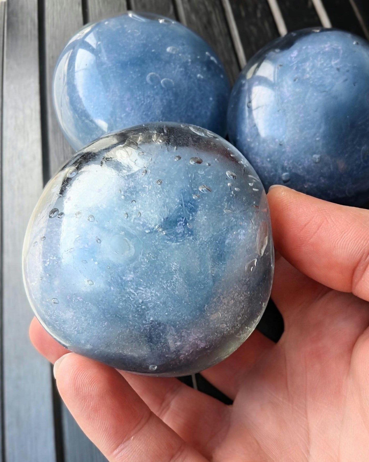 Silky Pearl Squishy Toy | Handmade Coconut Oil Stress Ball | Stress Relieving Firm Fidget