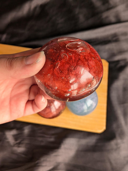 Silky Pearl Squishy Toy | Handmade Coconut Oil Stress Ball | Stress Relieving Firm Fidget