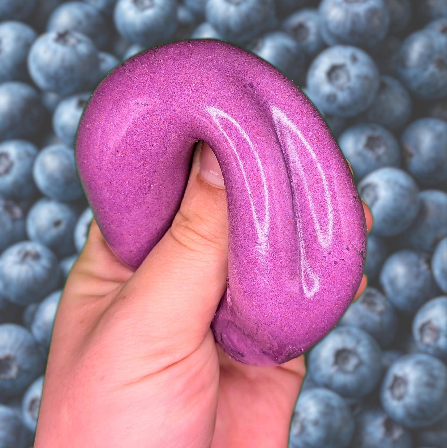 Blueberry Super Soft Sandy Slush Squishy | Asmr Fidget Stress Ball