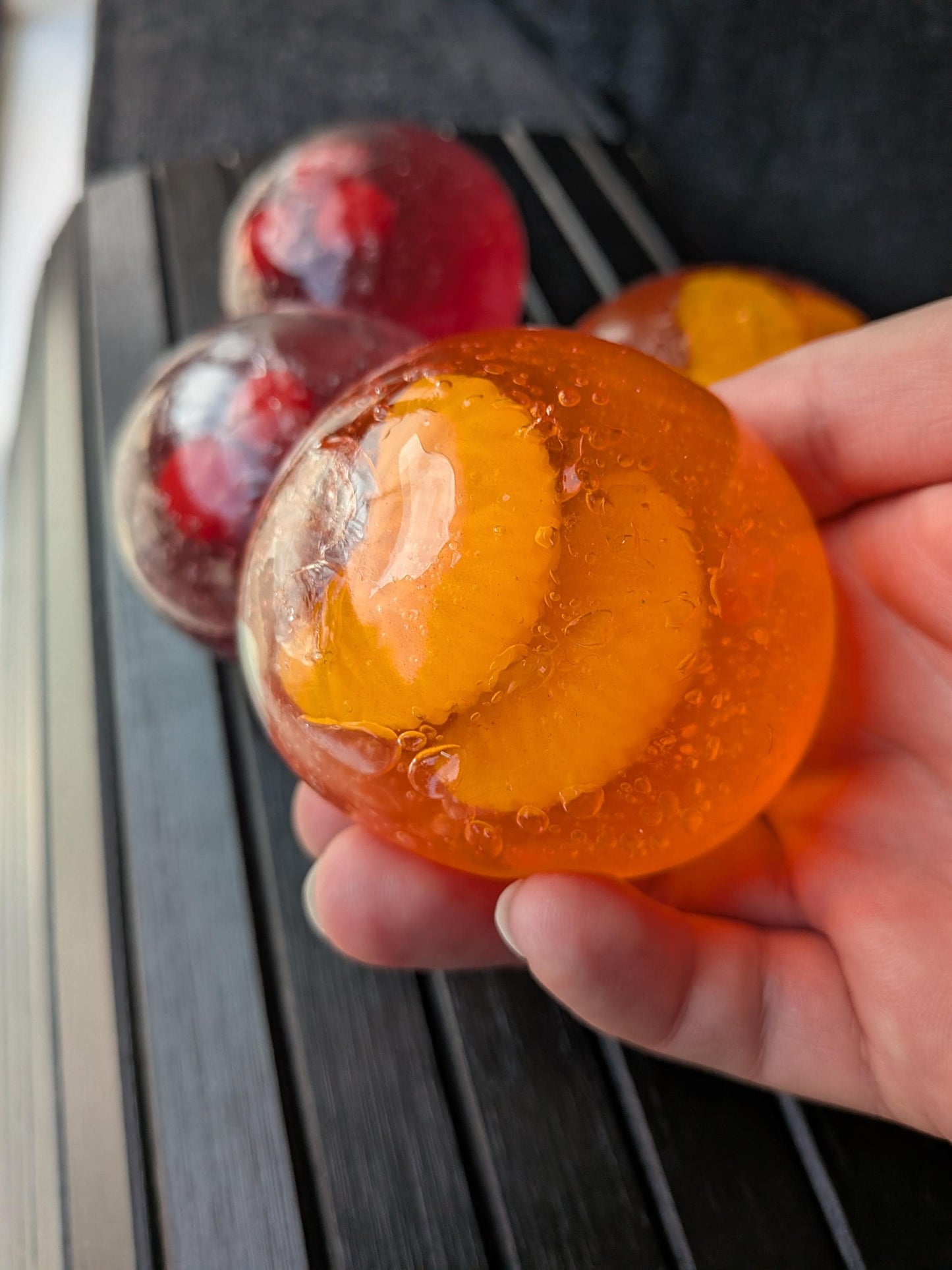 Fruit Soda Gummy Squishy Toy | Soft Slow Rise Fidget Squeeze Ball