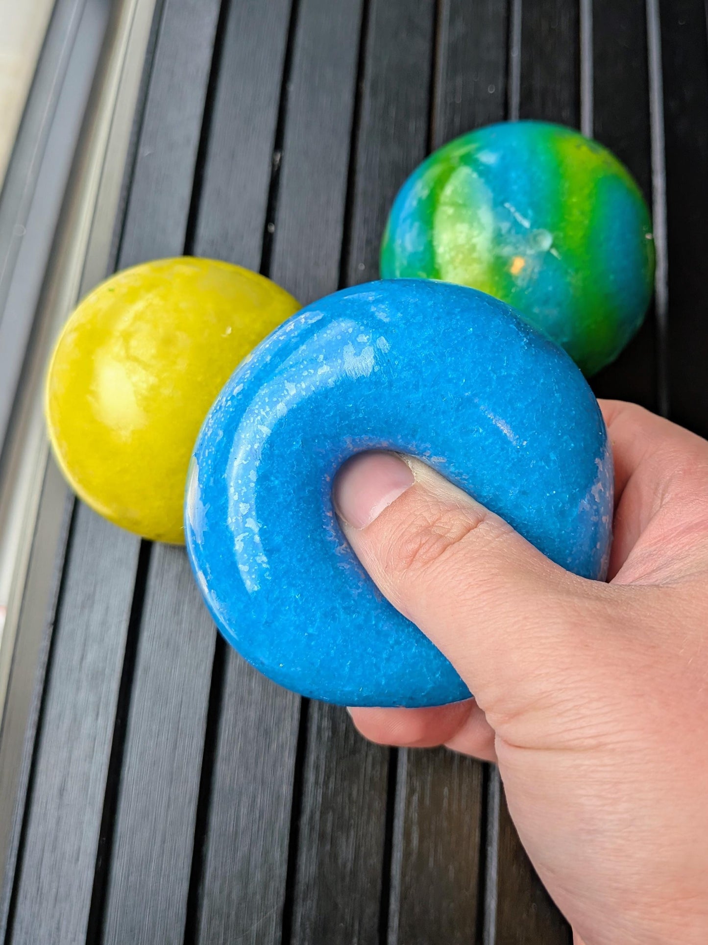 Shaved Ice Slushy Squishy | ASMR Slushie Fidget | Food Stress Ball
