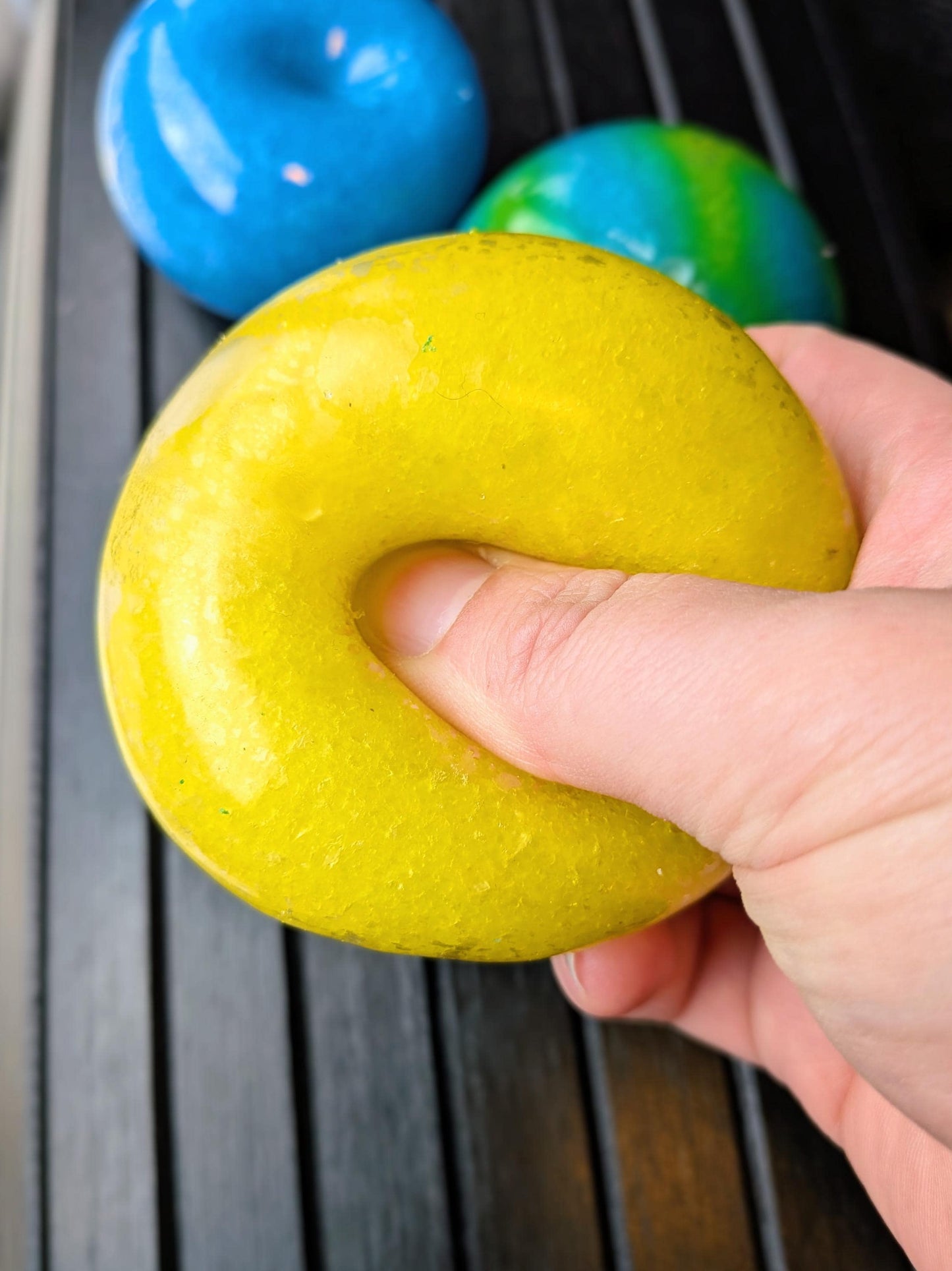 Shaved Ice Slushy Squishy | ASMR Slushie Fidget | Food Stress Ball