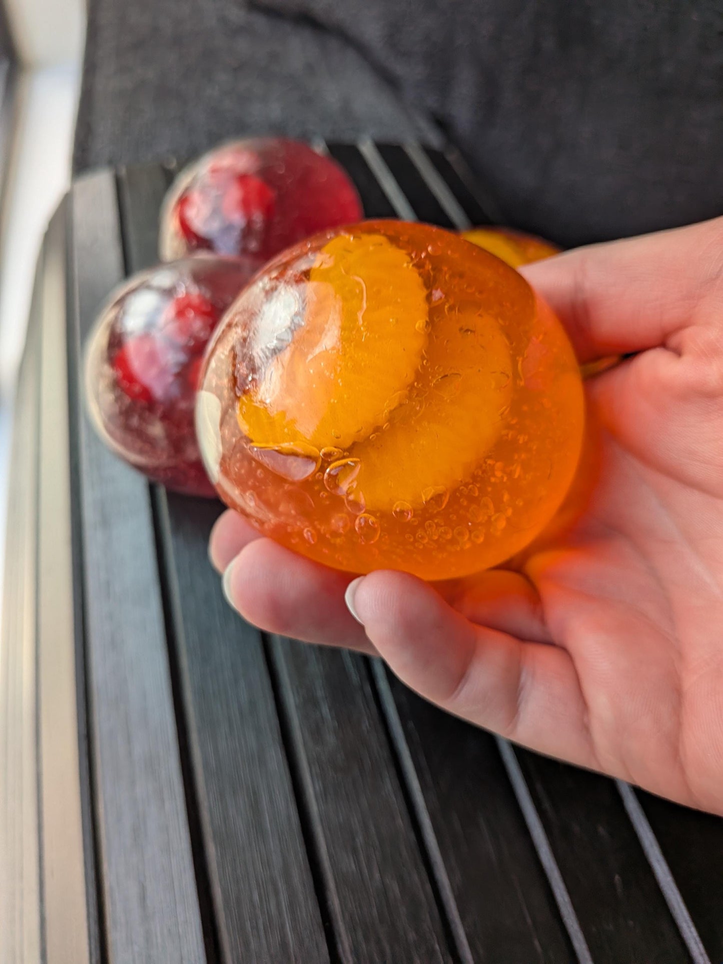 Fruit Soda Gummy Squishy Toy | Soft Slow Rise Fidget Squeeze Ball