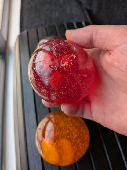 Fruit Soda Gummy Squishy Toy | Soft Slow Rise Fidget Squeeze Ball