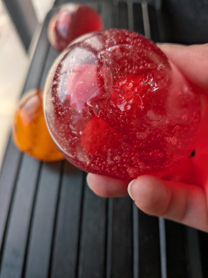 Fruit Soda Gummy Squishy Toy | Soft Slow Rise Fidget Squeeze Ball