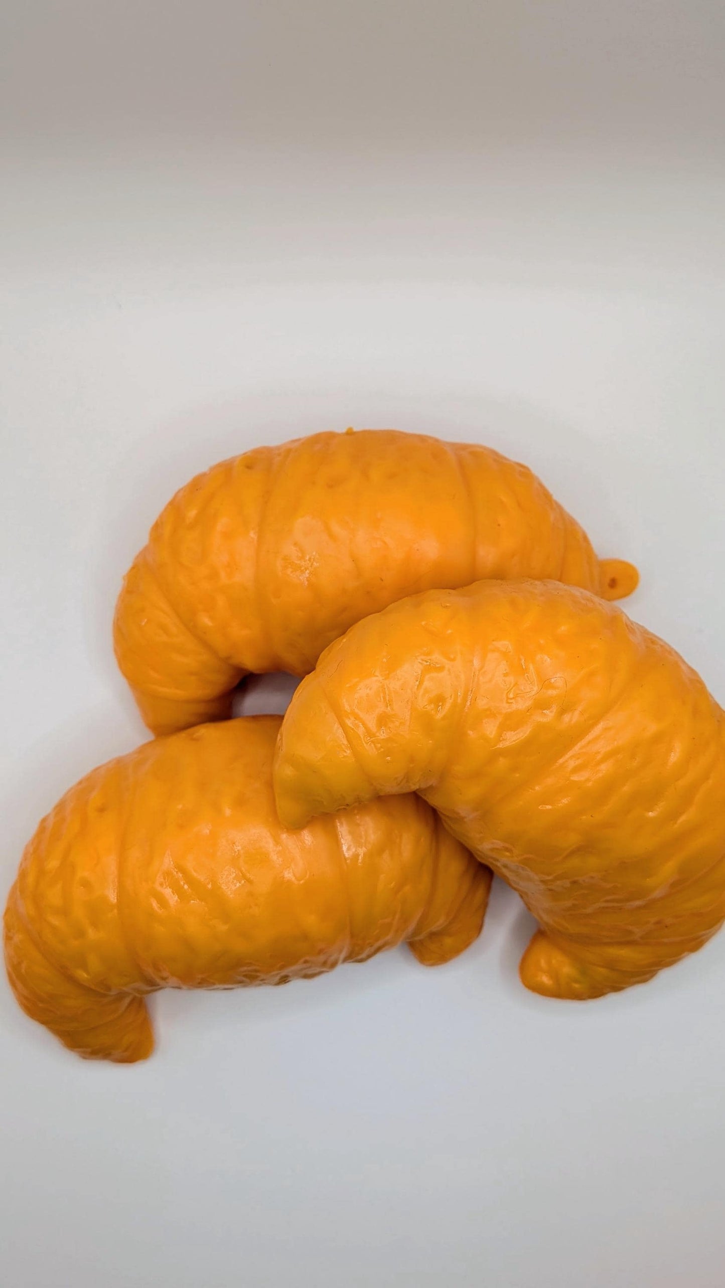 Crispy Croissant Stress Ball | Handmade Asmr Squishy Toy | Stress Relieving Food Fidget