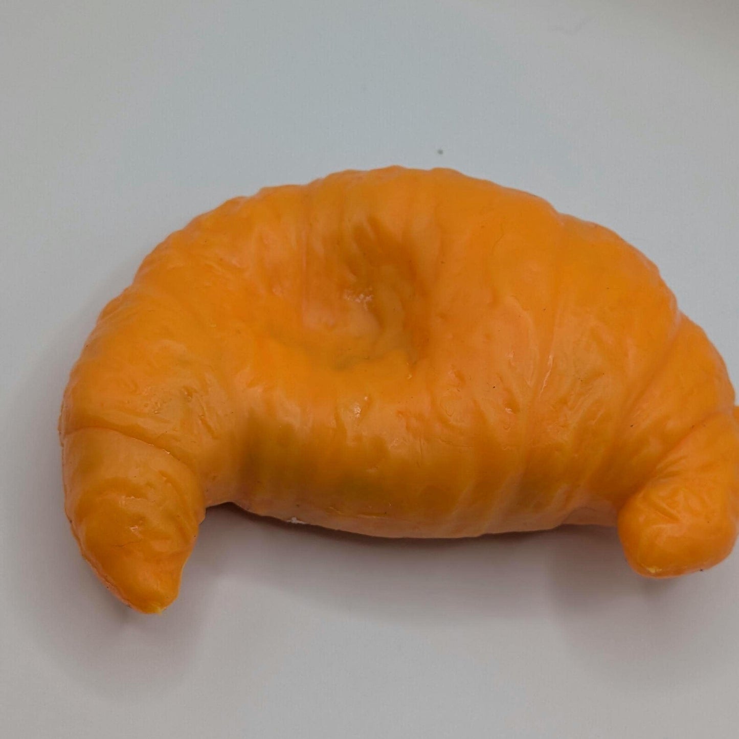 Crispy Croissant Stress Ball | Handmade Asmr Squishy Toy | Stress Relieving Food Fidget