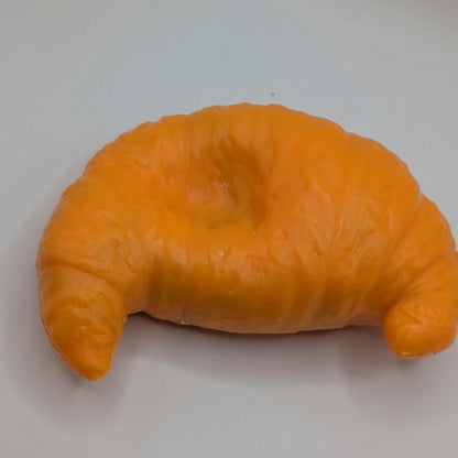 Crispy Croissant Stress Ball | Handmade Asmr Squishy Toy | Stress Relieving Food Fidget