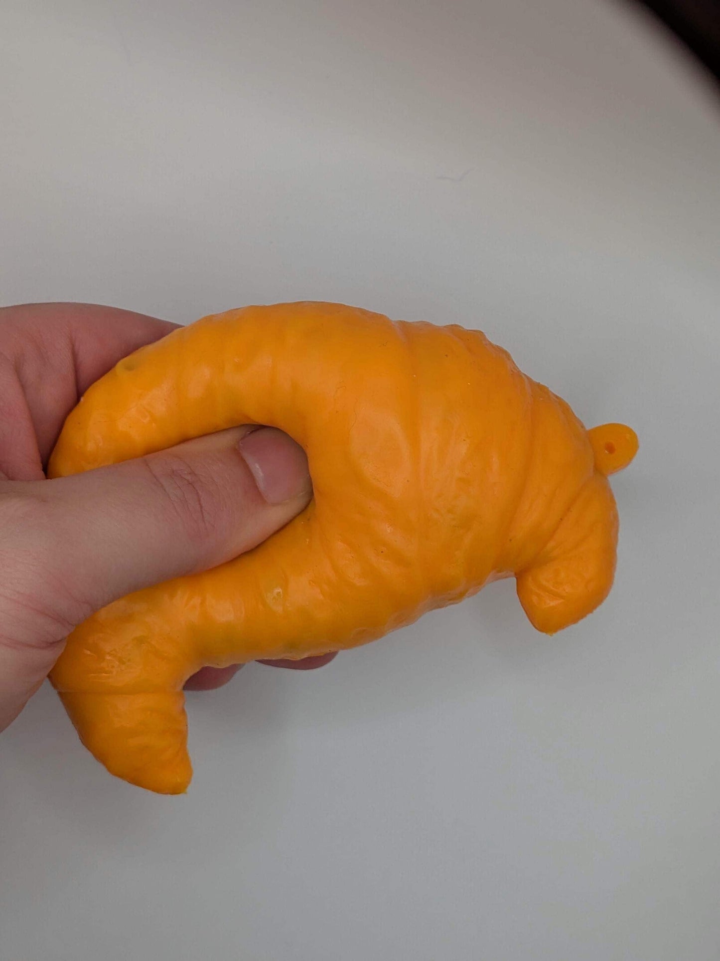 Crispy Croissant Stress Ball | Handmade Asmr Squishy Toy | Stress Relieving Food Fidget