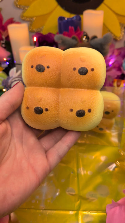 Sweet Bird Bread Slow-Rise Squishy Toy | Slow Rising Soft Foam Fidget | Sweet Kawaii Squeeze Toy