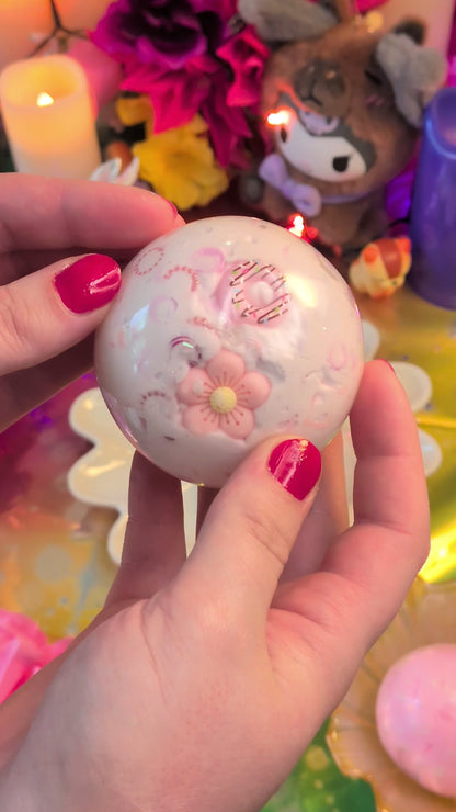 Cutie Kawaii Crunch Squishy Toy | Handmade Asmr Stress Ball | Stress Relieving Crispy Fidget