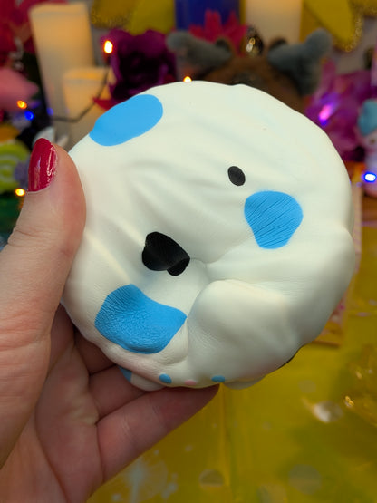 Leilei Yogurt Cake Slow-Rise Squishy Toy | PU Soft Foam Squeeze Toy | Sweet Kawaii Bakery