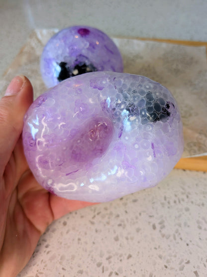 Blackberry Lavender Rice Ball