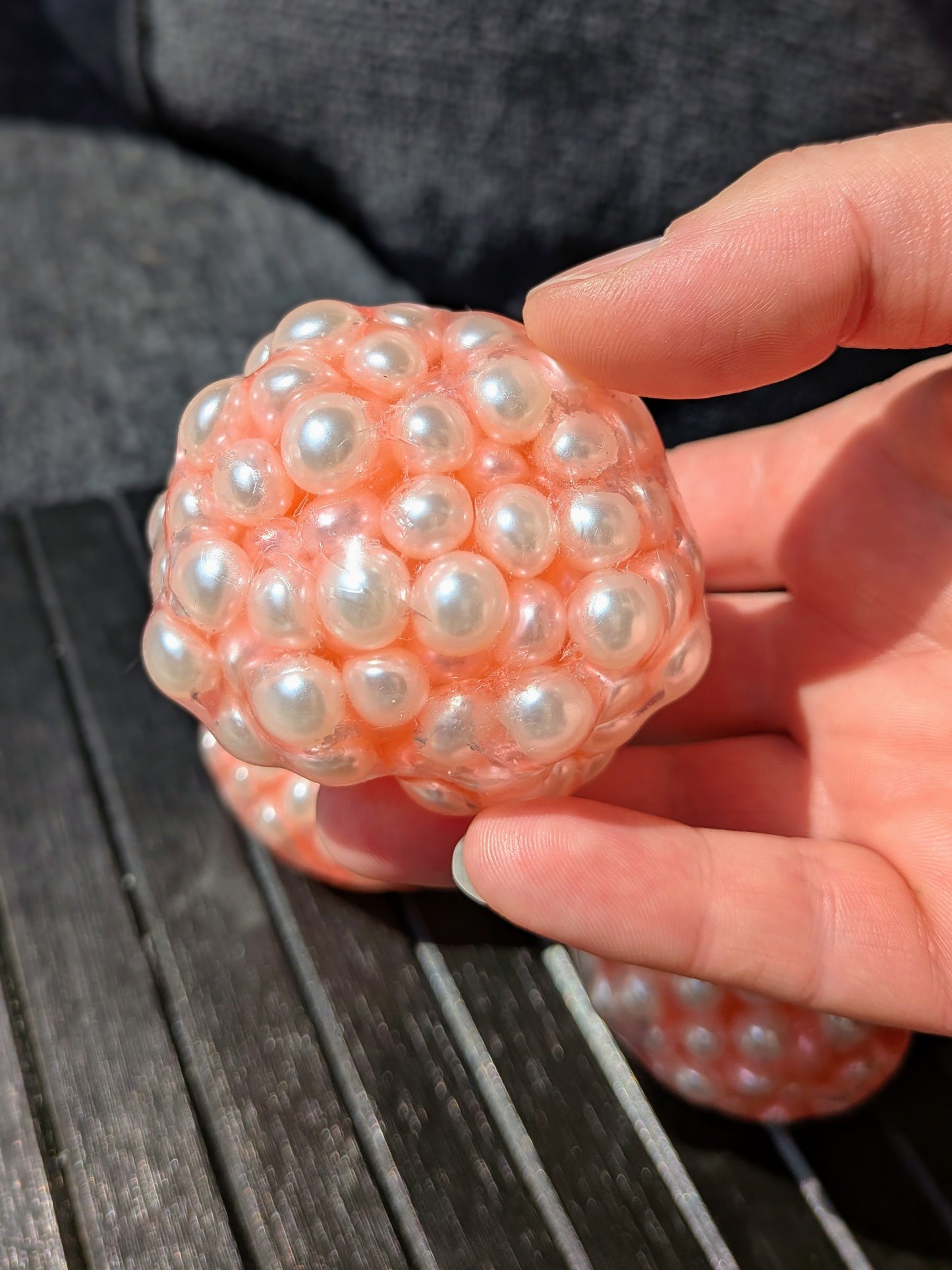 Luxe Pearl Squishy | Handmade ASMR Stress Ball | Stress Relieving Adult Fidget | Moldable Vaseline Squeeze Toy