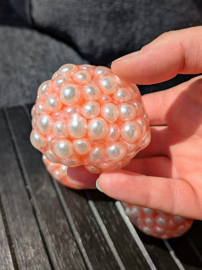 Luxe Pearl Squishy | Handmade ASMR Stress Ball | Stress Relieving Adult Fidget | Moldable Vaseline Squeeze Toy