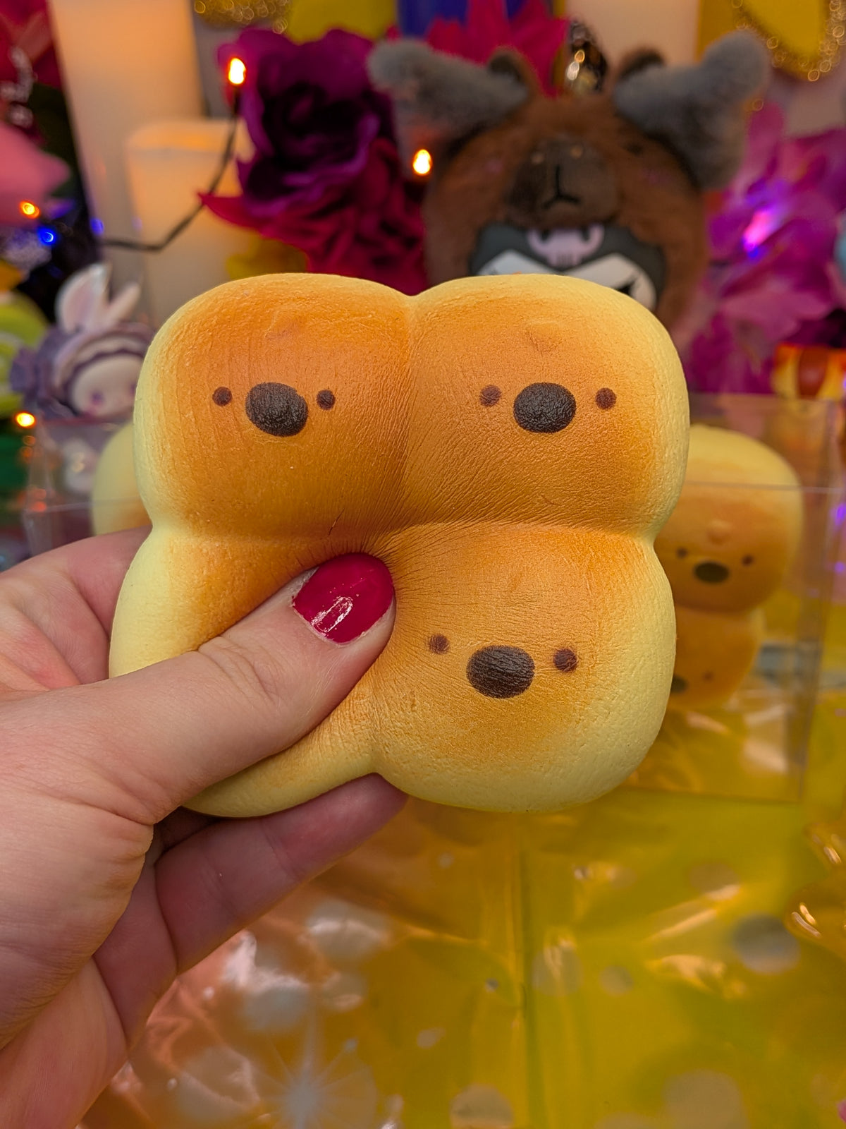 Sweet Bird Bread Slow-Rise Squishy Toy | Slow Rising Soft Foam Fidget | Sweet Kawaii Squeeze Toy