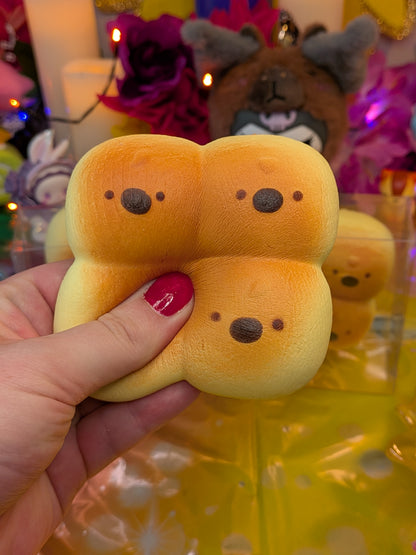 Sweet Bird Bread Slow-Rise Squishy Toy | Slow Rising Soft Foam Fidget | Sweet Kawaii Squeeze Toy