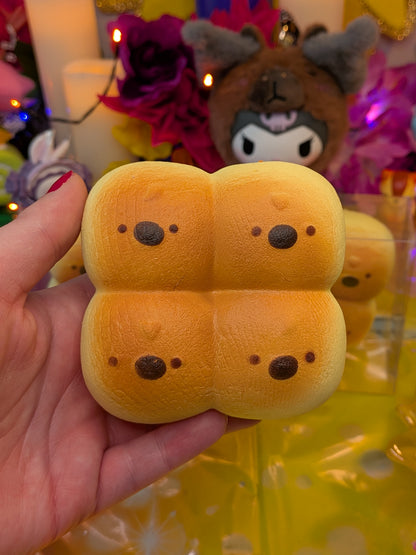 Sweet Bird Bread Slow-Rise Squishy Toy | Slow Rising Soft Foam Fidget | Sweet Kawaii Squeeze Toy