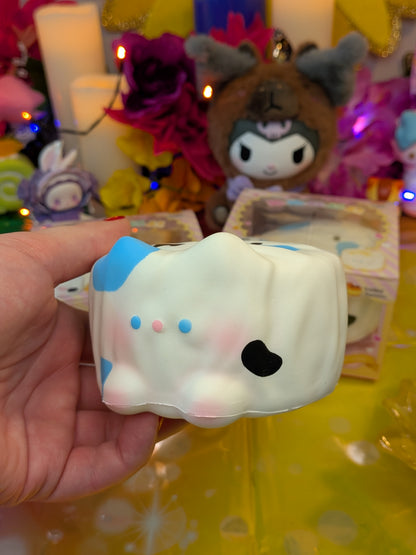 Leilei Yogurt Cake Slow-Rise Squishy Toy | PU Soft Foam Squeeze Toy | Sweet Kawaii Bakery