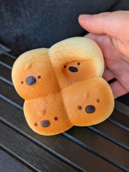 Sweet Bird Bread Slow-Rise Squishy Toy | Slow Rising Soft Foam Fidget | Sweet Kawaii Squeeze Toy