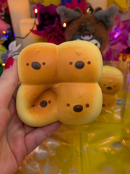 Sweet Bird Bread Slow-Rise Squishy Toy | Slow Rising Soft Foam Fidget | Sweet Kawaii Squeeze Toy