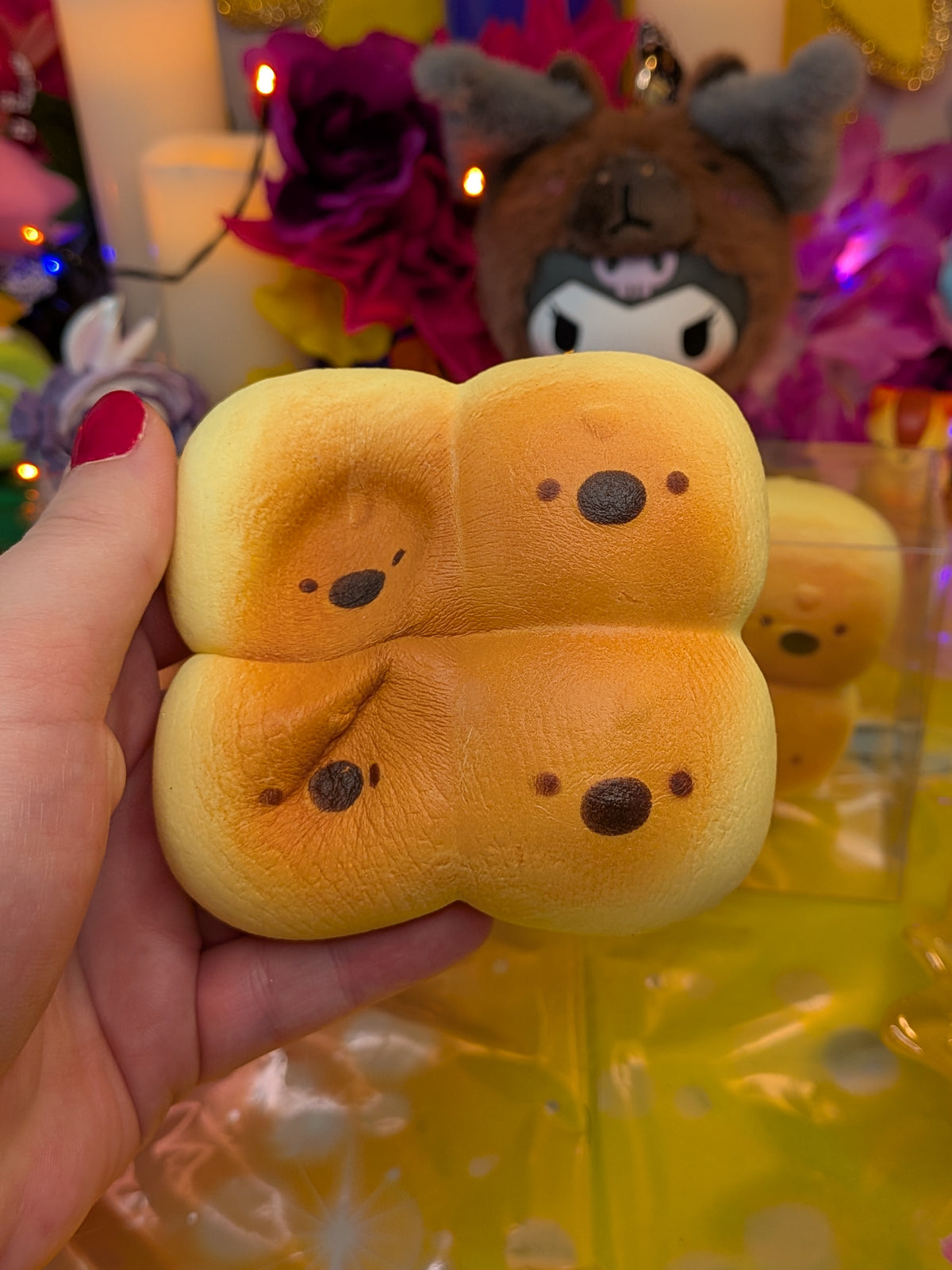 Sweet Bird Bread Slow-Rise Squishy Toy | Slow Rising Soft Foam Fidget | Sweet Kawaii Squeeze Toy