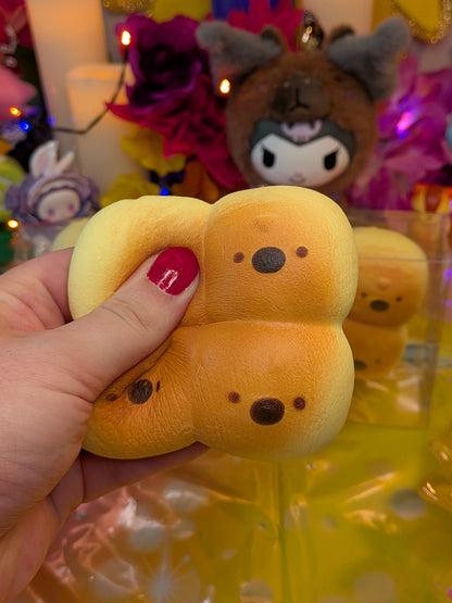 Sweet Bird Bread Slow-Rise Squishy Toy | Slow Rising Soft Foam Fidget | Sweet Kawaii Squeeze Toy