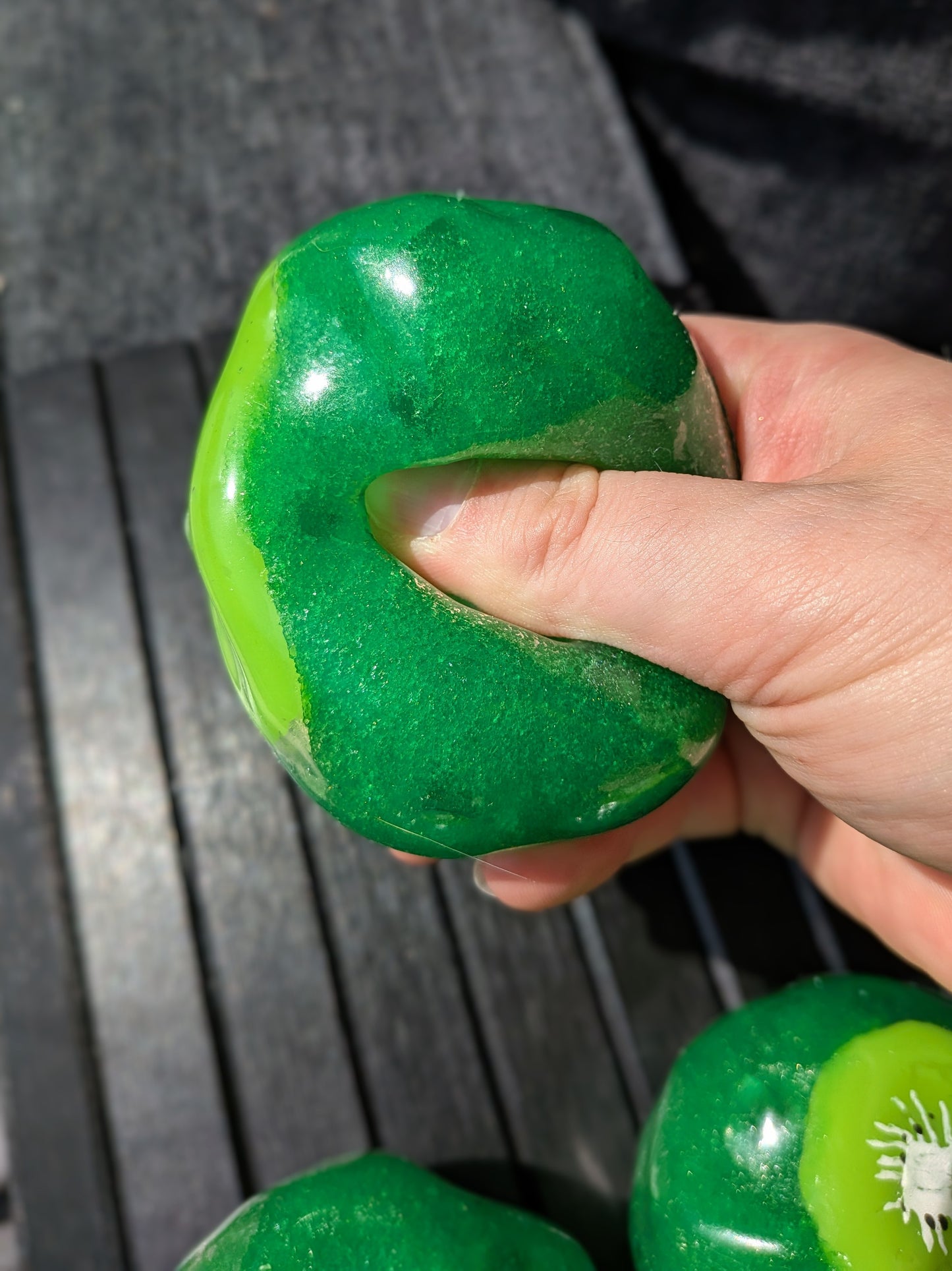 Kiwi Margarita Slushy Squishy | ASMR Slushie Fidget | Food Stress Ball