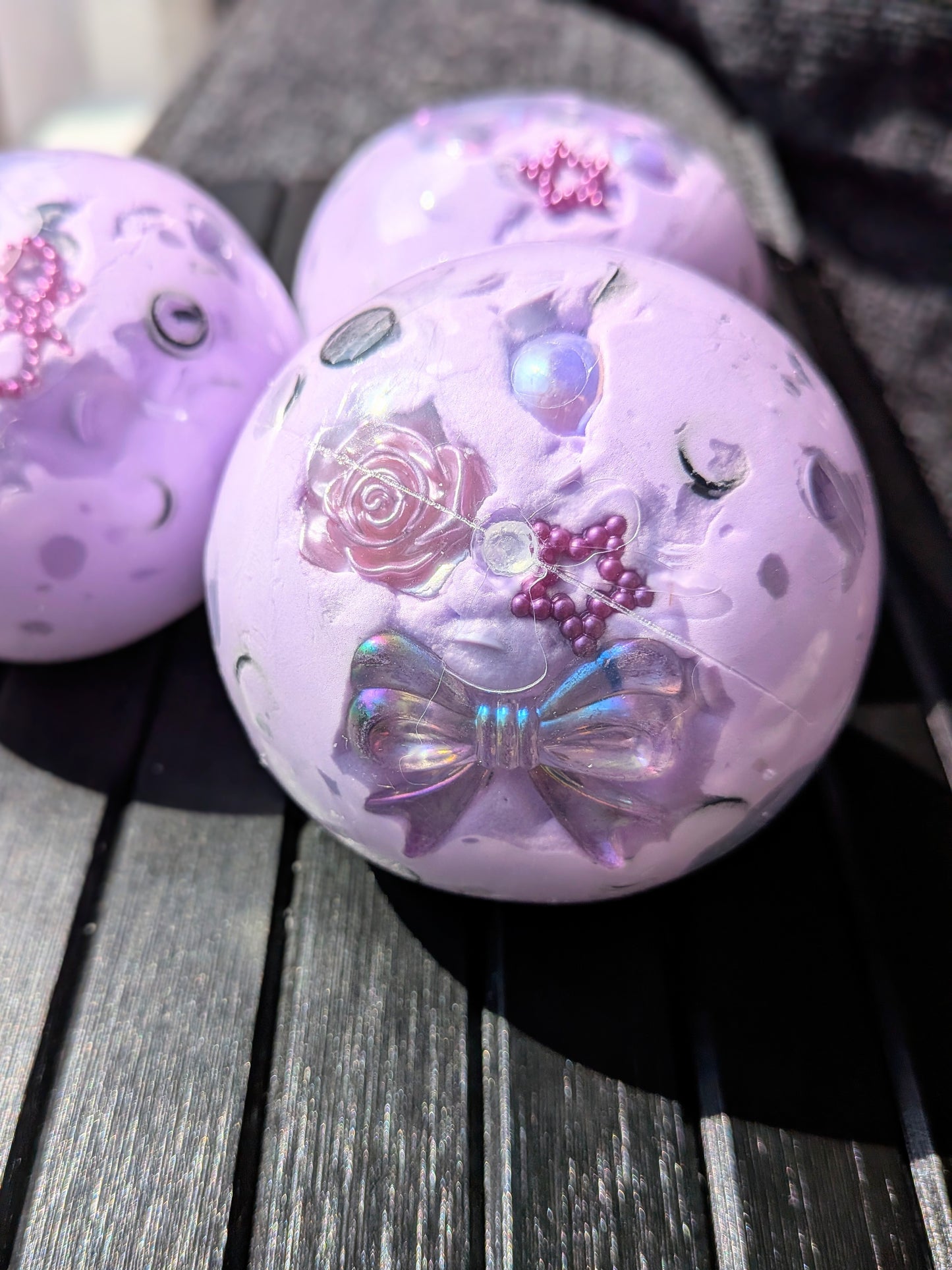 Pastel Goth Crunch Squishy Toy | Handmade Asmr Stress Ball | Stress Relieving Food Fidget