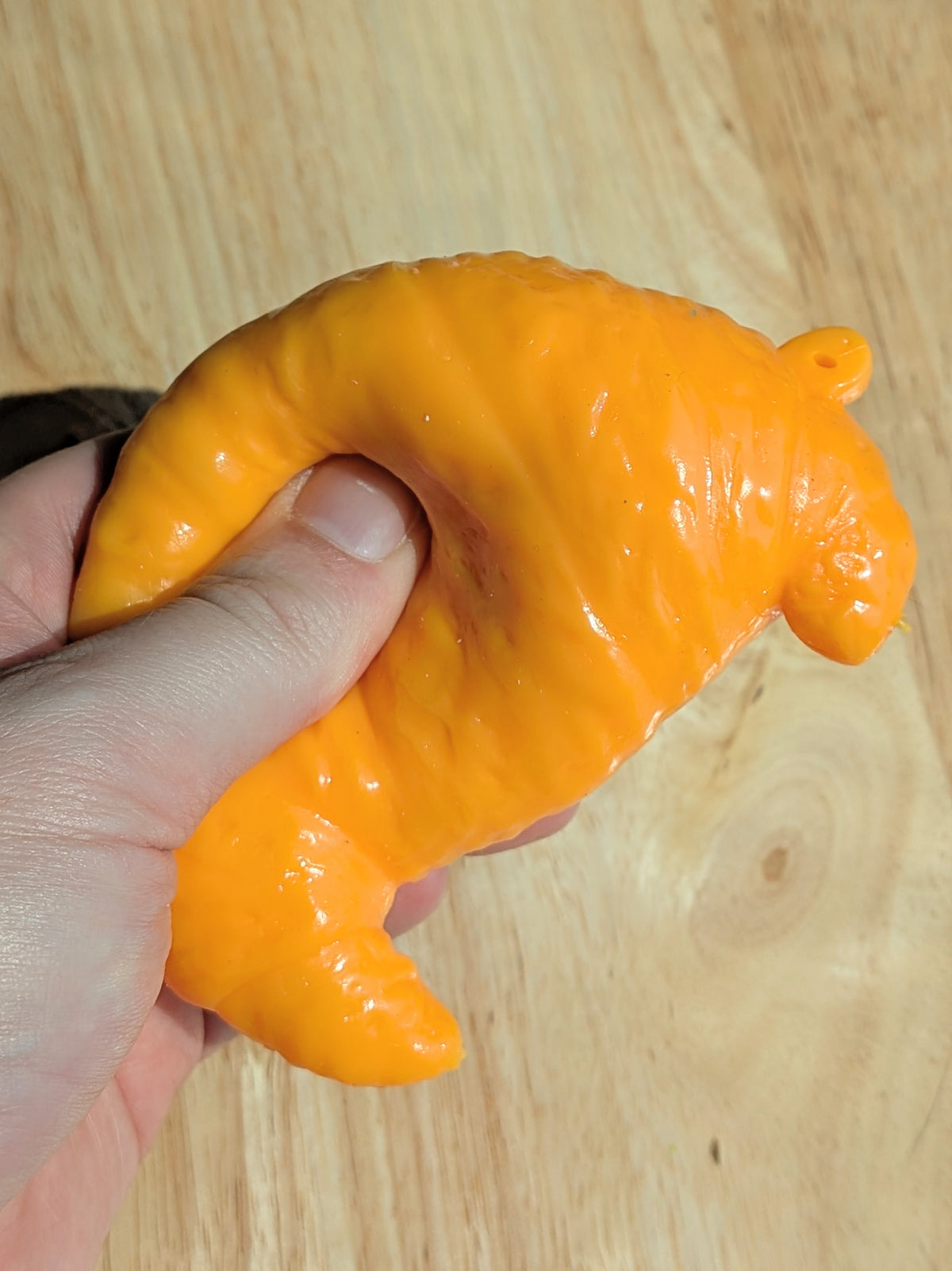 Crispy Croissant Stress Ball | Handmade Asmr Squishy Toy | Stress Relieving Food Fidget