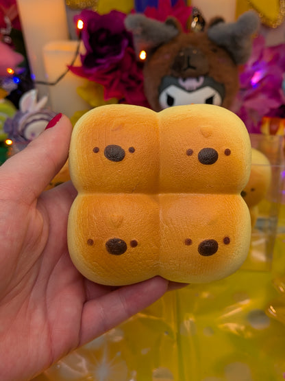Sweet Bird Bread Slow-Rise Squishy Toy | Slow Rising Soft Foam Fidget | Sweet Kawaii Squeeze Toy