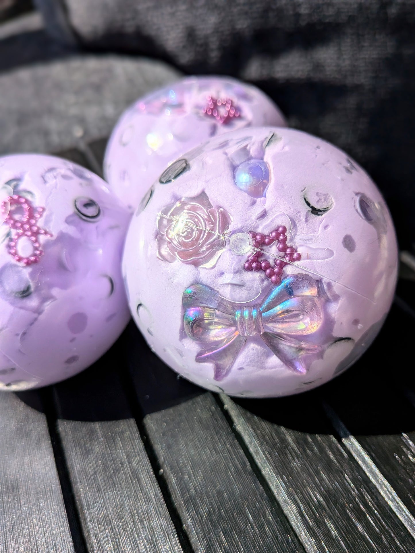 Pastel Goth Crunch Squishy Toy | Handmade Asmr Stress Ball | Stress Relieving Food Fidget