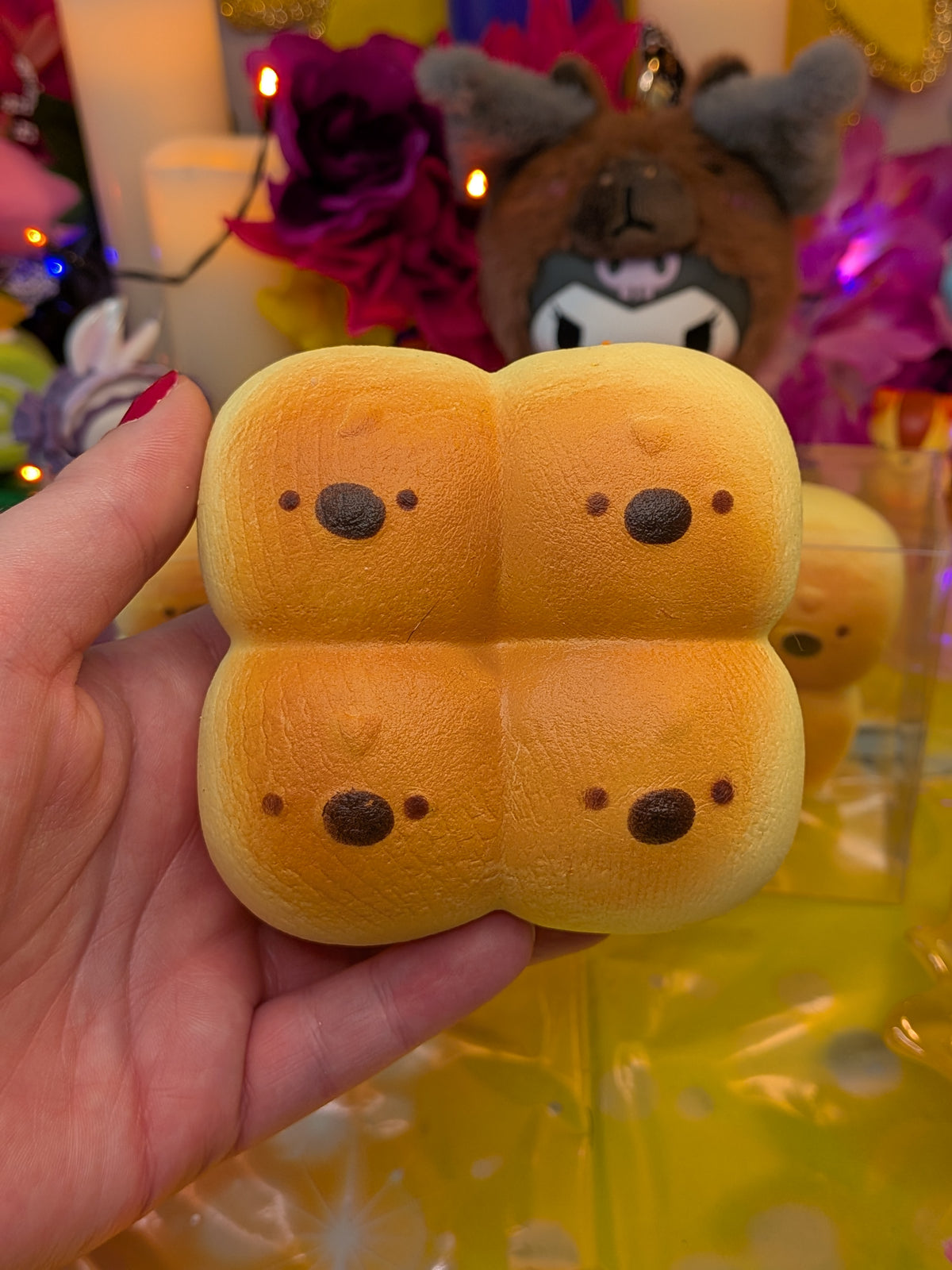 Sweet Bird Bread Slow-Rise Squishy Toy | Slow Rising Soft Foam Fidget | Sweet Kawaii Squeeze Toy