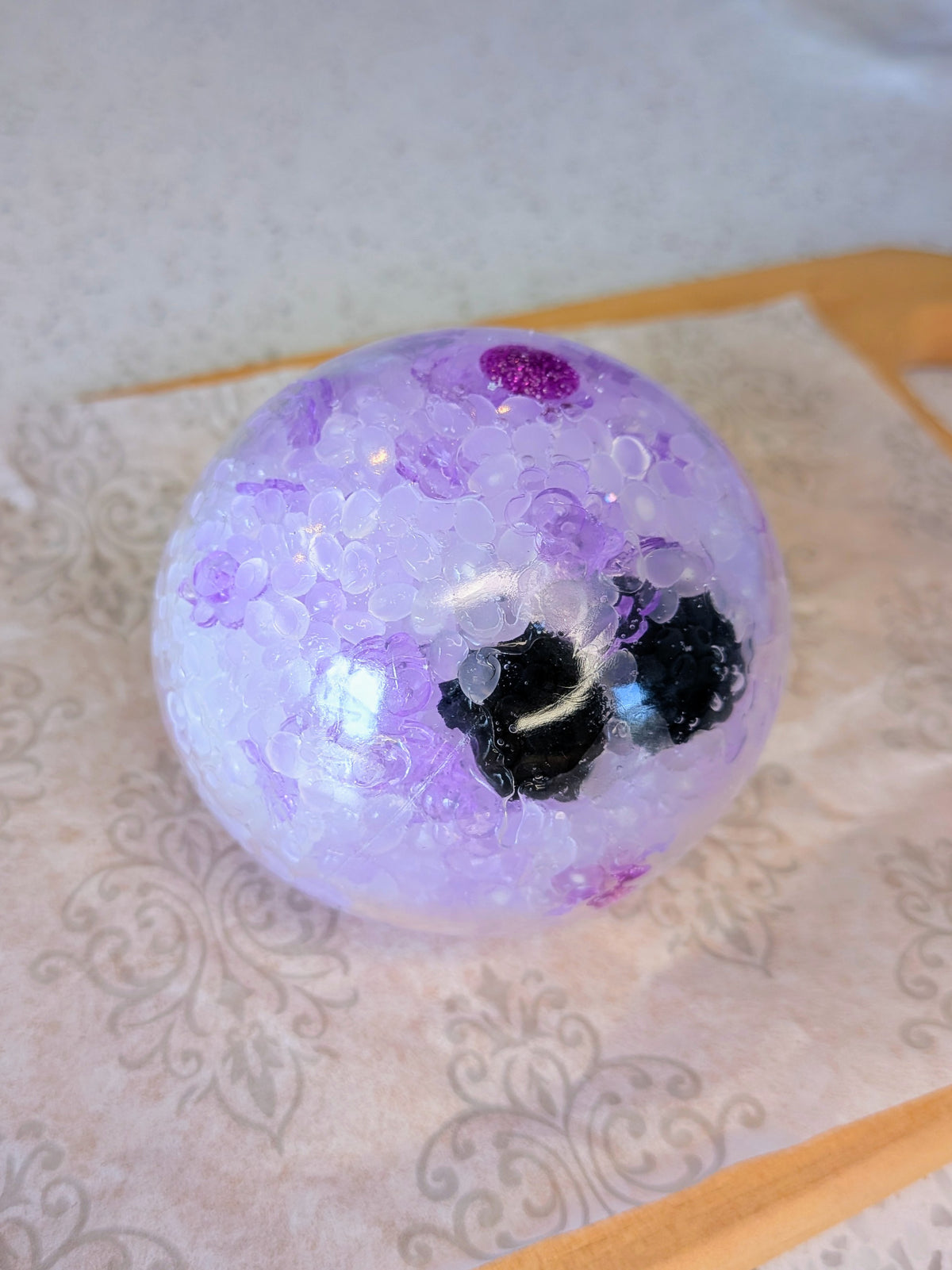 Blackberry Lavender Rice Ball