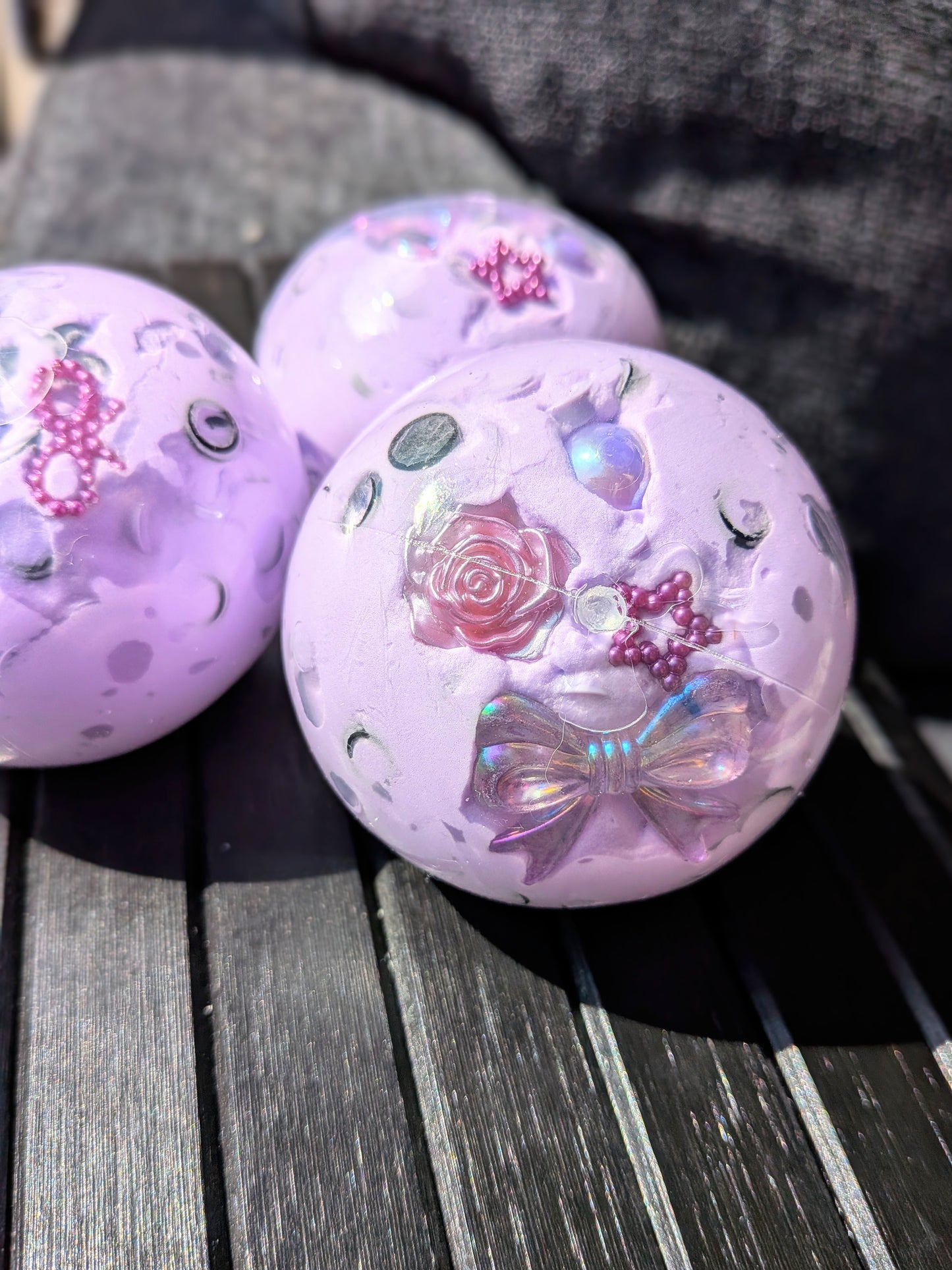 Pastel Goth Crunch Squishy Toy | Handmade Asmr Stress Ball | Stress Relieving Food Fidget